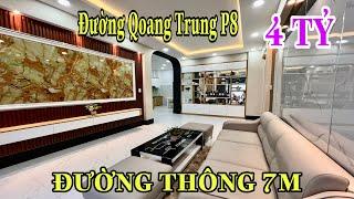 Bán Nhà Gò Vấp 1463} cuối năm bán lỗ căn nhà đường thông 7M tại đường quang trung giá 4 tỷ