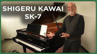 Overview of the Shigeru Kawai SK-7 Semi Concert Grand Piano 