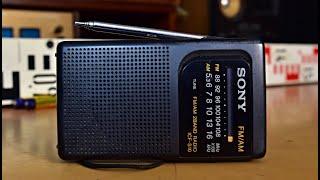 SONY ICF-S10 FM/AM 2Band Pocket Radio