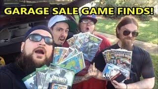 GARAGE SALE GAME FINDS & BIG PAWN SHOP SCORE with AlphaOmegaSin! | Scottsquatch