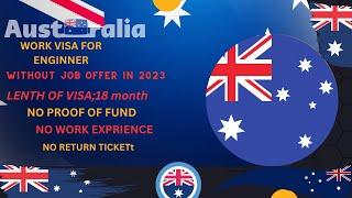 Australia Work Visa For Engineers Without Job Offer in 2023