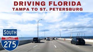 Driving Florida - Tampa to St. Petersburg via Interstate 275 South