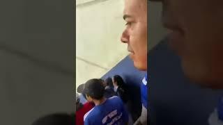 Emelec vs Barcelona S.C. Momento dónde se produce la agresión.