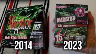 Aligator 2014 vs. Aligator 2023 | Batterie Vergleich