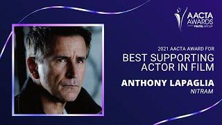 Anthony LaPaglia wins Best Supporting Actor in Film | 2021 AACTA Awards