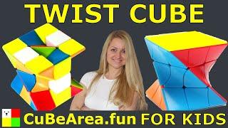 How to solve a TWIST CUBE 3 by 3 | CubeArea.FUN