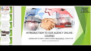Introduction the agency business - Agency business course webinar