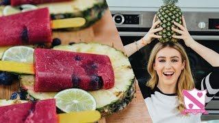 Pineapple & Blueberry Lollies - In The Kitchen With Kate