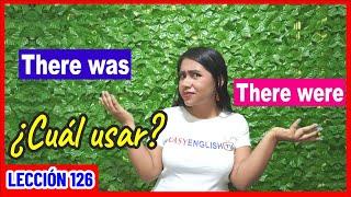 Como usar THERE WAS y THERE WERE ‍ INGLÉS CHÉVERE 126 