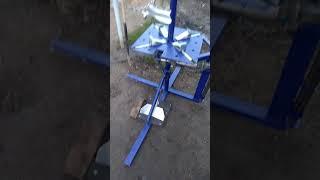 Шиномонтажный станок из хлама своими руками