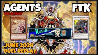 [King of Games] PreBanlist Agents FTK Duel Links : June 2024 Duel Replay and Decklist [YUGIOH]