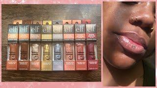 These Glimmer Lip Oils from e.l.f!!!!