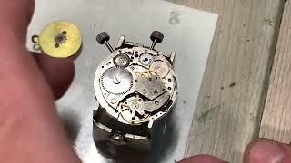 Александр Бродниковский-часы Ракета 3031, самые сложные механические наручные часы СССР (механизм)