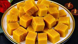 மைசூர்பாக் 100% சாப்ட் & சுவையா செய்ய 3 டிப்ஸ் | Mysore pak recipe in tamil/ ghee mysore pak recipe