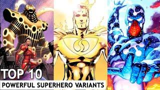 Top 10 Most Powerful Variants Of MCU & DC Superheroes | In Hindi | BNN Review