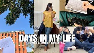 PRODUCTIVE DAYS IN MY LIFE | thesis, haul, going out