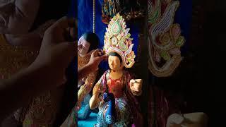 maa durga full making video 2023 | durga maa murti | shorts #shorts | trending video shorts