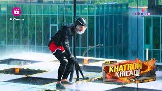 Karan ने शुरू किया अपना नीचे-ऊपर Stunt | Khatron Ke Khiladi S14