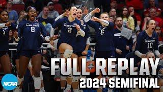 Penn State vs. Nebraska: 2024 NCAA volleyball semifinal | FULL REPLAY