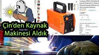 Çin'den kaynak makinesi aldık - Kutu açılımı ve gümrük işleri MMA-250 Elektrotlu ARC kaynak makinesi