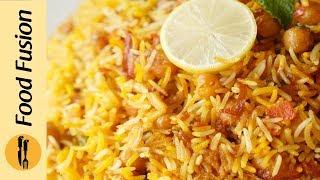 Chana Biryani Recipe by Food Fusion