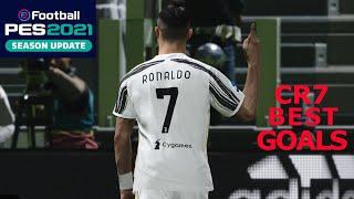 pes 2021- Best Goals of Cristiano Ronaldo - CR7 - HD Video - efootball pes 2021 season update