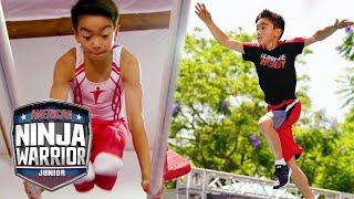 How GYMNASTS Turned Into NINJAS! | American Ninja Warrior Junior | Universal Kids