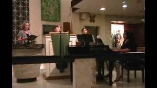 Carol Goetz at St  Cyril and Methodius RC Church 2012