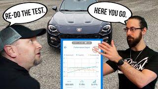 124 Spider Abarth Stock vs Eurocompulsion Phase 1 Tune UPDATE John Bushbaum, This Ones For You!