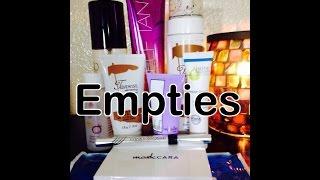 Empties: Products I've Used Up