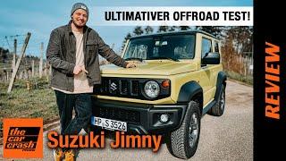 Suzuki Jimny (2021) Der ULTIMATIVE Schwarzwald OFFROAD-TEST!  Fahrbericht | Review | Nutzfahrzeug