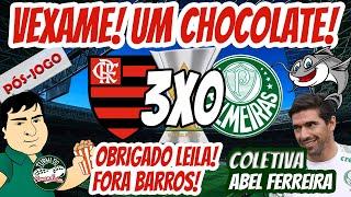 COLETIVA ABEL FERREIRA | PÓS-JOGO | FLAMENGO 3X0 PALMEIRAS | BRASILEIRÃO 2023 | AO VIVO