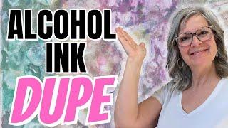 How To Make An Alcohol Ink Dupe With Only 2 Ingredients