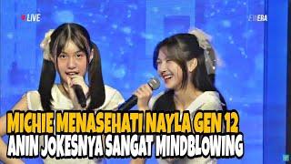 Funny!! Michie JKT48 advises Nayla gen 12, Anin JKT48's jokes are very mindblowing