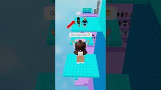 That fall was kinda embarrassing..  #roblox #robloxshorts