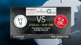 Heimspiel 21/22 - SDW#22 / Mesum - Bor. Emsdetten