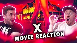 X (2022) MOVIE REACTION! FIRST TIME WATCHING!! (A24)