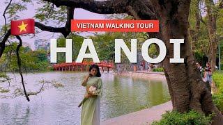 【 4K】Ha Noi Vietnam 2023 - Hoan Kiem Lake Walking Tour