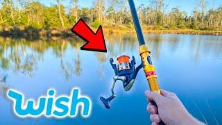 Wish App Fishing Challenge (Rod, Reel, Line, Lures)