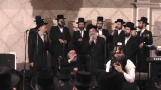 David, MBD, Mendy, and Yisroel Werdyger at RCCS Dinner 2012 - Yibaneh Hamikdash