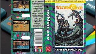 GOLDEN AXE  Zx Spectrum Nostalgia Comentarios Experiencias