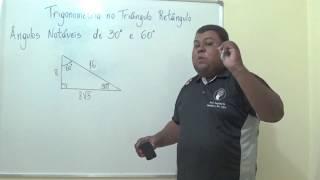 Trigonometria no Triângulo Retângulo - Parte 1