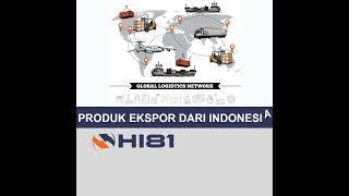 PRODUK EKPOR DARI INDONESIA