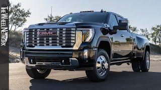 2024 GMC Sierra HD – Denali Ultimate, 3500 Dually, AT4 | Driving, Interior, Exterior