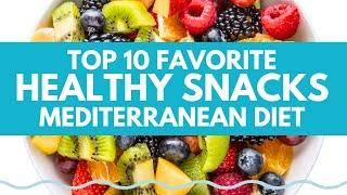 EASY HEALTHY SNACK IDEAS | healthy mediterranean diet snack recipes