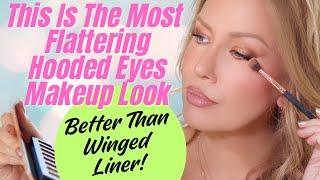 This SIMPLE HOODED Eye Makeup Technique Is Better Than Winged Eyeliner | Risa Does Makeup