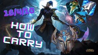 SOLO CARRY WITH KAYN IN CHALLENGER! - KAYN JUNGLE GAMEPLAY Patch 13.7 S13