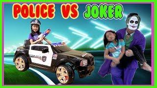 Pretend Play POLICE with Ryan's Toy Review inspired- I MAILED MYSELF to Ryan ToysReview and it WORK4