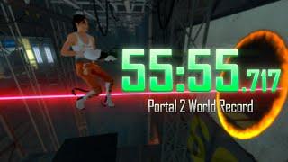 Portal 2 Speedrun World Record in 55:55