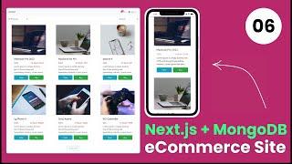 Next.js + MongoDB | Build a E-commerce #06 Add cart